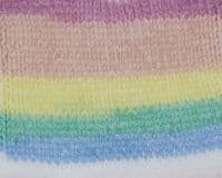 King Cole BABY PRINT 4PLY Double Knitting Wool / Yarn 100g - 3262 RAINBOW